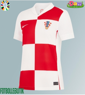 Kroatien Hemmatröja Kvinnor EM 2024 Kortärmad